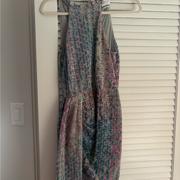 SAYLOR Dresses & Skirts - SAYLOR Multicolor Sequin Halter dress